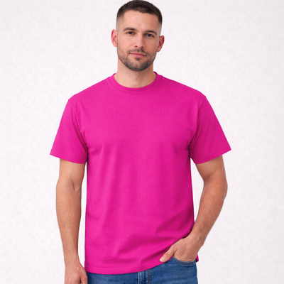 Remera Fucsia Regular Premium