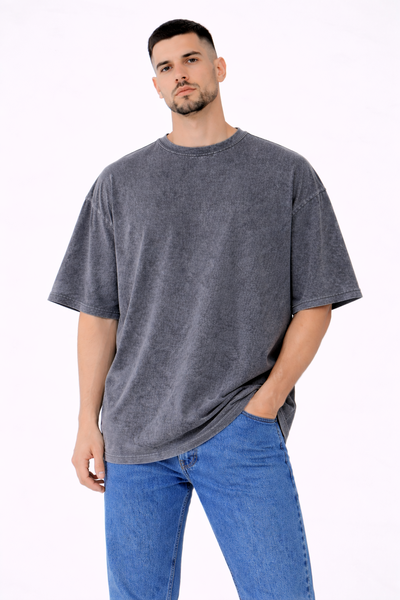 Remera Oversize Stone Washed