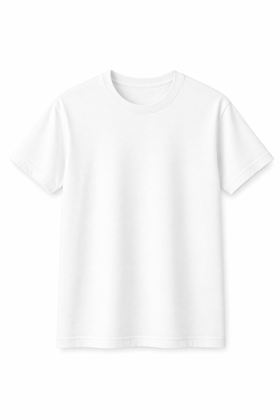 Remera Blanco Regular/Clásico Premium 24.1