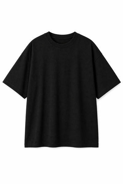 Remera Oversize Negro Premium