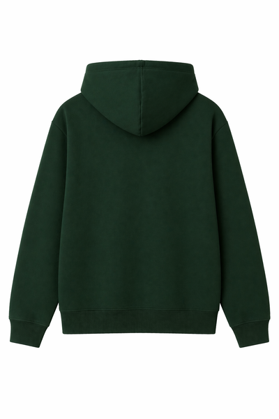 Buzo Canguro Regular Frisa Inv. Verde Inglés