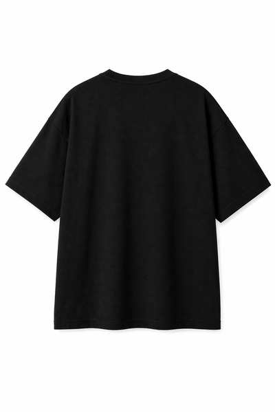 Remera Oversize Negro Premium