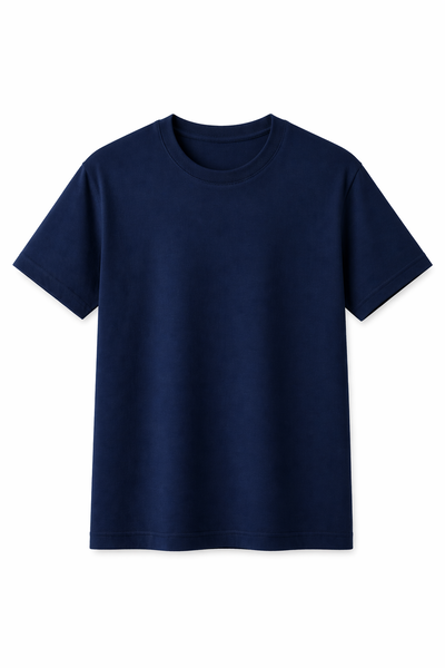 Remera Azul Marino Regular/Clásico Premium 24.1