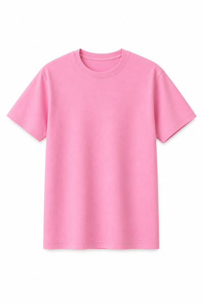 Remera Rosa Regular/Clásico Premium 24.1