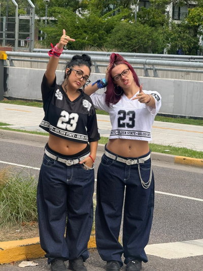 BAGGY LISO AZUL