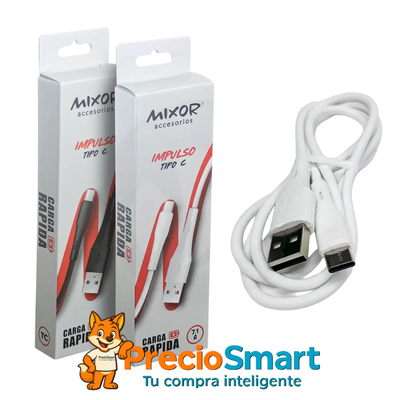 Cable USB a Tipo C - Carga rápida