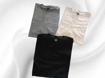 Remera de Algodón Lisa