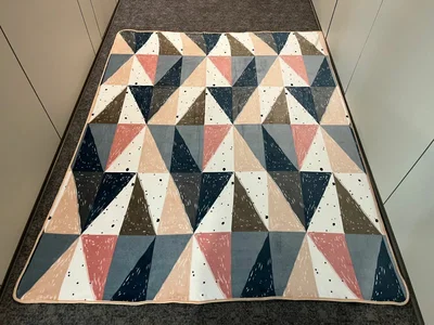 FRAZADA CORDERITO ESTAMPADA 2 1/2