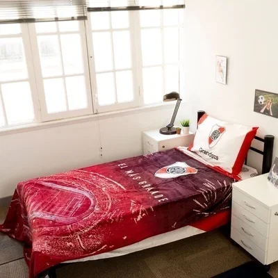 FRAZADA LUMINOSA FÚTBOL LICENCIA RIVER