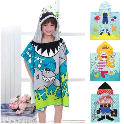 PONCHO INFANTIL DE TOALLA