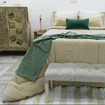 ACOLCHADO LOUSIANA TELA TUSOR QUEEN