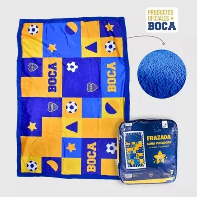 FRAZADA CUNA FUNCIONAL BOCA