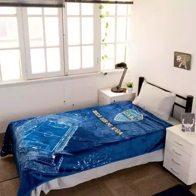 FRAZADA LUMINOSA FÚTBOL LICENCIA BOCA