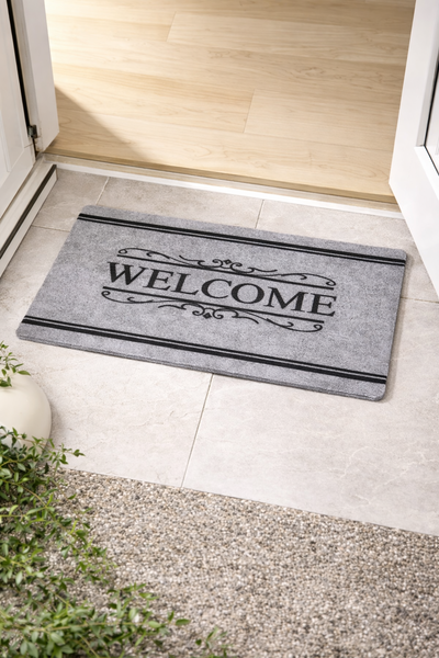 ALFOMBRA FELPUDO WELCOME