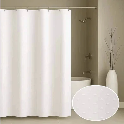 CORTINA DE BAÑO HOTELERA