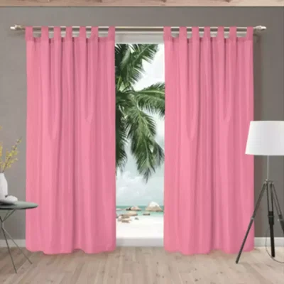 CORTINA AMBIENTE TROPICAL LISO