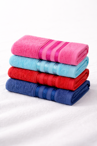 TOALLA FANTASIA LISA ROSTRO 360grs