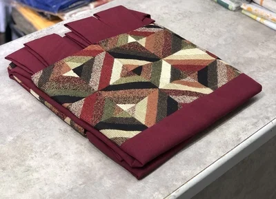 CORTINA AMBIENTE TROPICAL C/GOBELINO