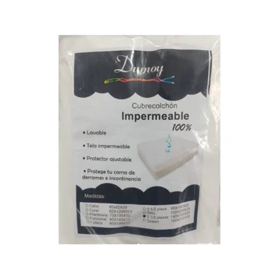 CUBRE COLCHÓN IMPERMEABLE KING
