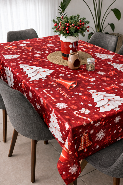 MANTEL NAVIDEÑO ANTIMANCHAS 2 mts