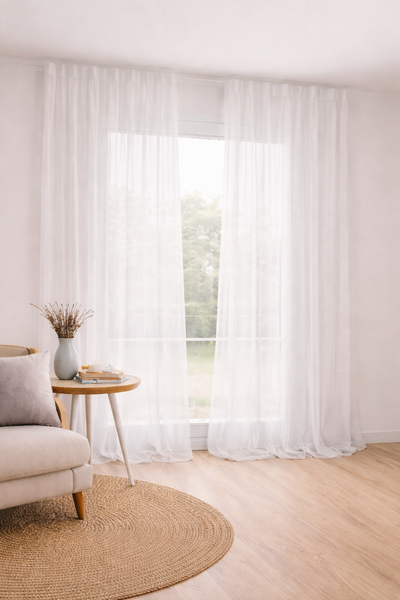 CORTINAS DE GASA 2.10 x 1.50