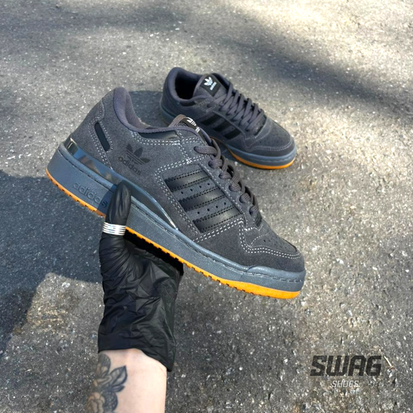 ADIDAS FORUM LOW - GREY & CARAMEL