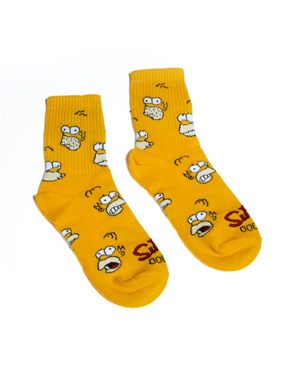 Media 3/4 Los Simpsons Homero Caras