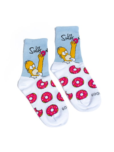 Medias 3/4 Los Simpsons Homero Donna  