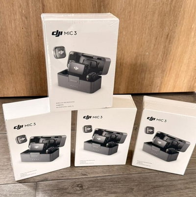 DJI Mic 3 (2 TX + 1 RX + Estuche de carga)