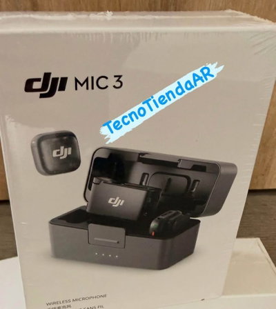 DJI Mic 3 (2 TX + 1 RX + Estuche de carga)