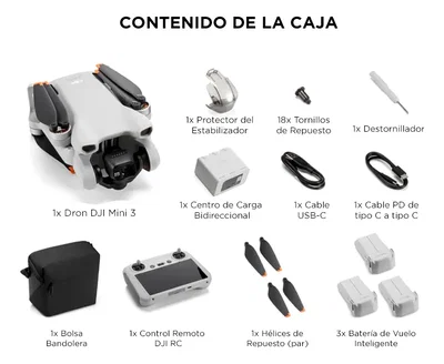 DJI MINI 3 Fly More combo ( DJI RC) - USD 699 EFVO/TRANSF