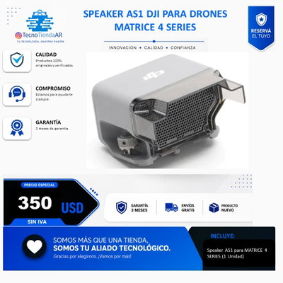 Speaker AS1 para Drones Series Matrice 4