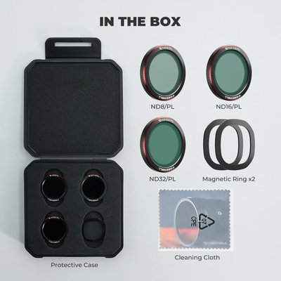 Freewell DJI Neo 2 ND/PL Filter Kit | ND8/PL + ND16/PL + ND32/PL