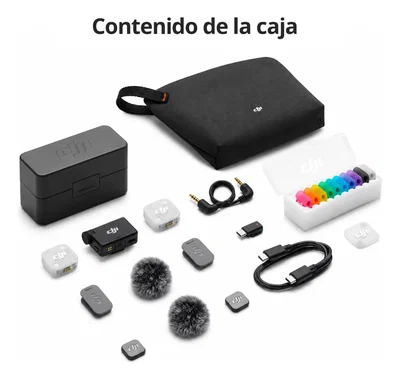DJI Mic Mini 2 (2TR - 1 RX - estuche de carga)
