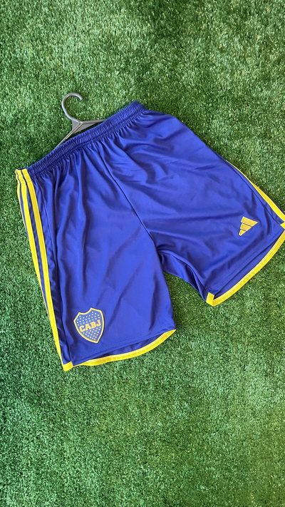 SHORT BOCA JR BORDADO 2024
