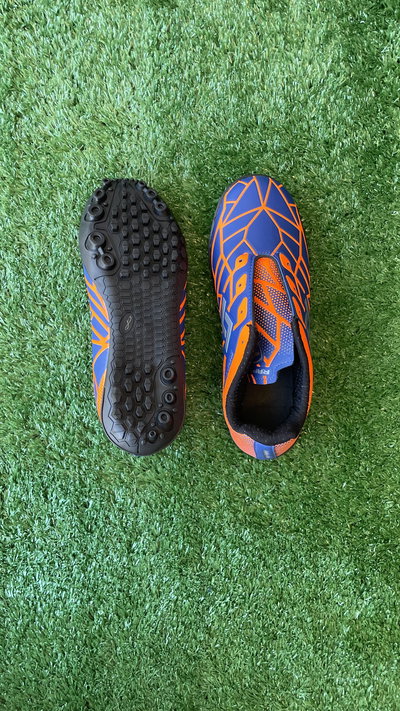 FUTBOL 5 NARANJA Y AZUL