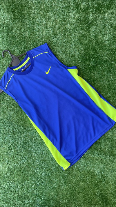 MUSCULOSA AZUL GYM