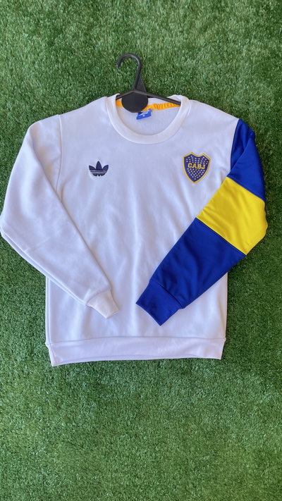 BUZO BLANCO BOCA JR NIÑO