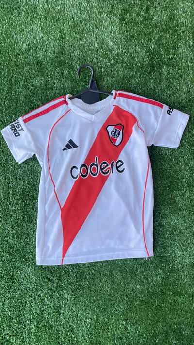 CAMISETA TITULAR RIVER 2024 NIÑO