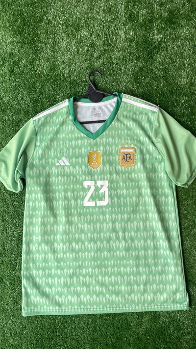 CAMISETA VERDE CLARO AFA “DIBU”