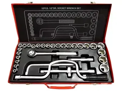 JUEGO DE TUBOS 32 PIEZAS (1/2") - UDOVO