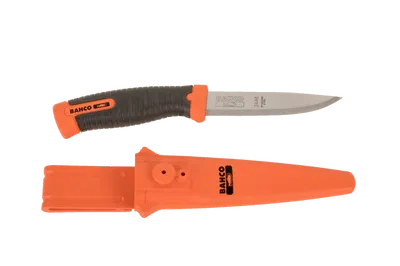 CUCHILLO CON VAINA DE ACERO INOXIDABLE - BAHCO