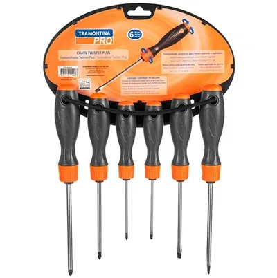 SET DE 6 DESTORNILLADORES - TRAMONTINA