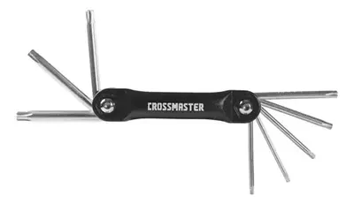 JUEGO DE 8 LLAVES PLEGABLES - CROSSMASTER