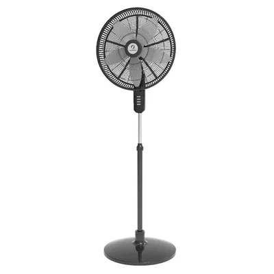 Ventilador De Pie Indelplas 20 Pulgadas Negro