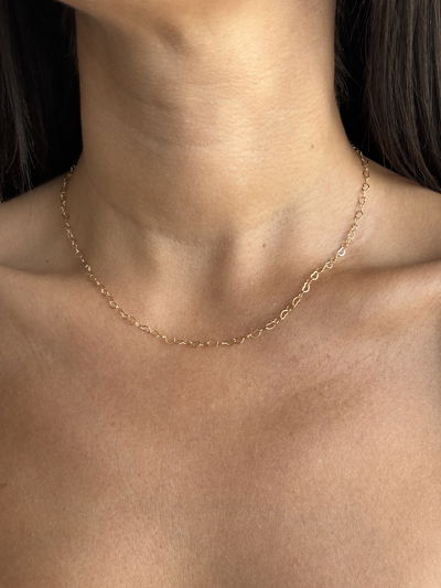 Collar Choker corazones 