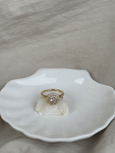 Anillo Giratorio piedras