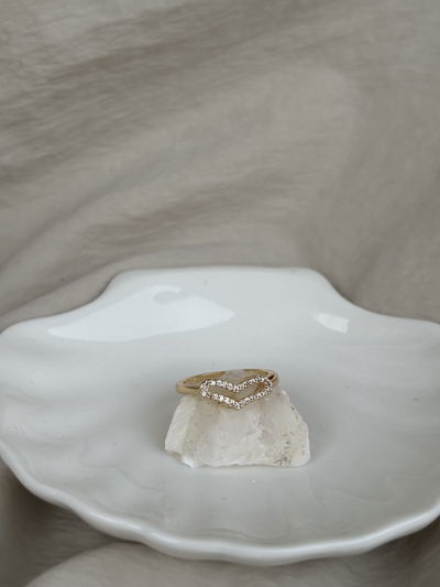 Anillo Corazón ancho