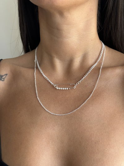Collar Doble alfiler.