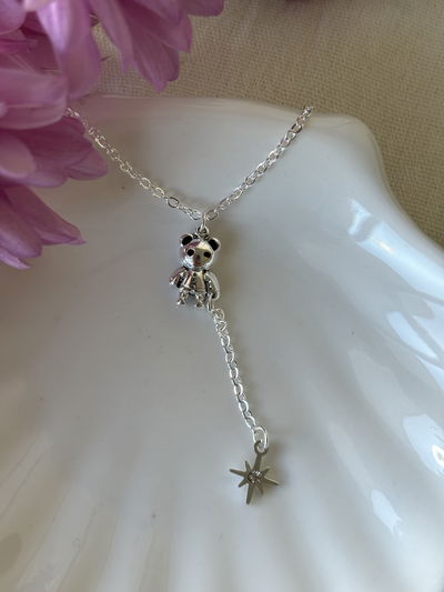 Collar Corbatero osito 